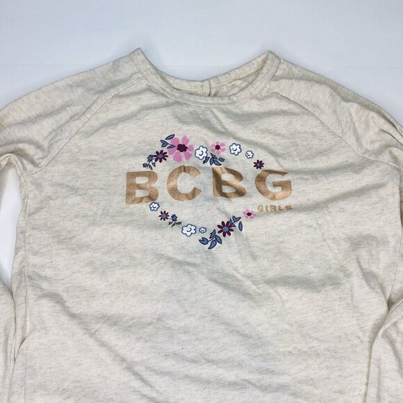 BCBG Girls Multi Color Floral Long Sleeve Shirt 6X - Picture 2 of 3